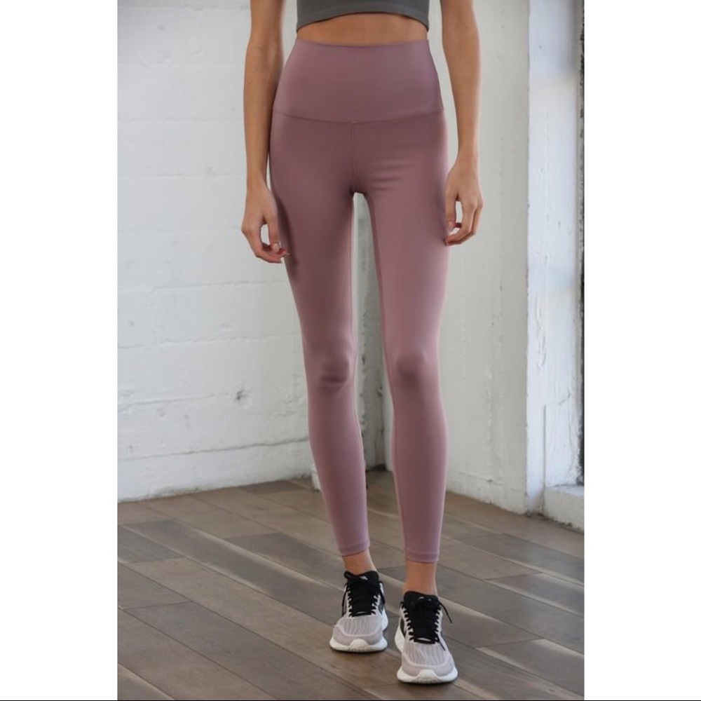 Active Leggings in Vintage Mauve